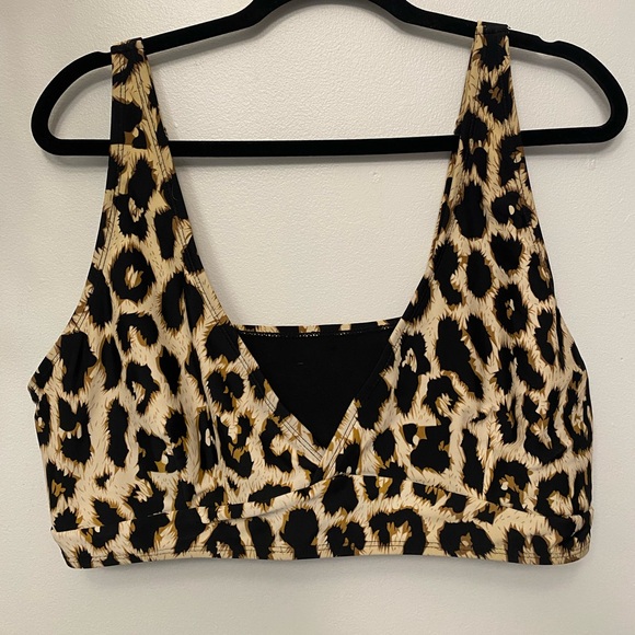 Leopard Print Women's High Waisted Bikini - Picture 2 of 6